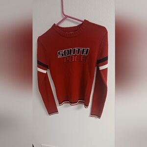 Southpole Junior Collection Red Sweater Pullover M